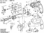 Bosch 0 601 135 742 GBM 10 E Drill 240 V / GB Spare Parts GBM10E